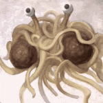 flying spaghetti monster.gif