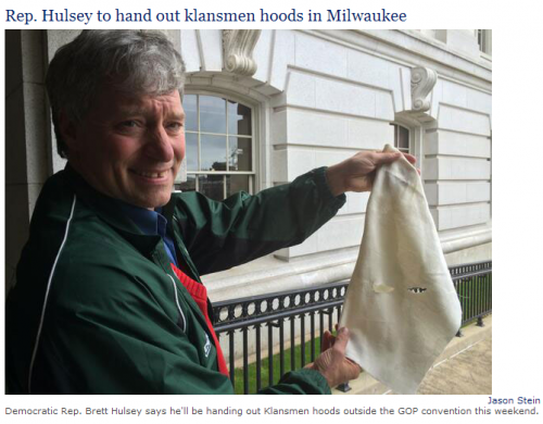 Brett-Hulsey-Wisconsin-Governor-Canditate-KKK-hood-e1398986945444.png